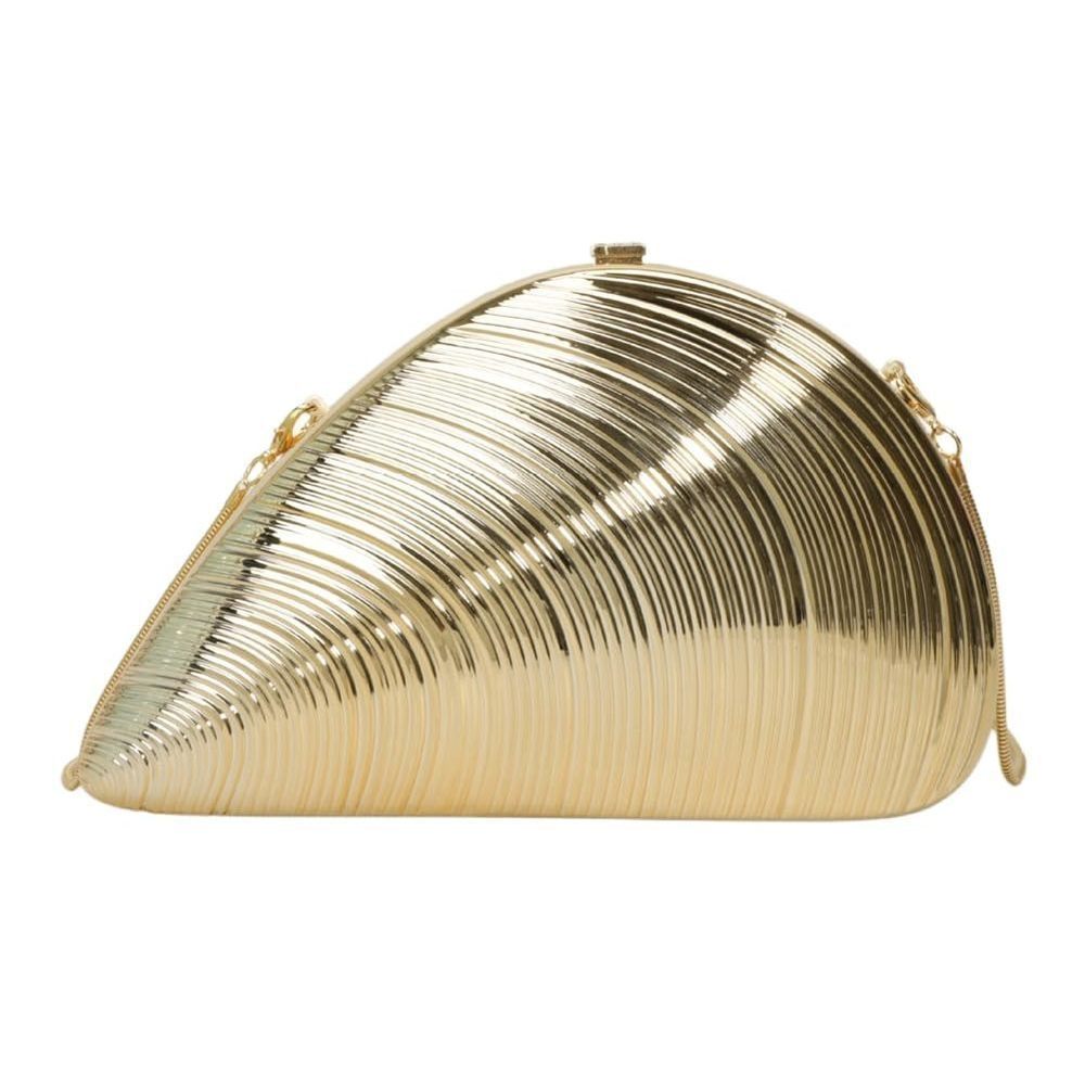 Metallic Evening Bag Shell-Shaped Clutch Purses Acrylic Purse :^)